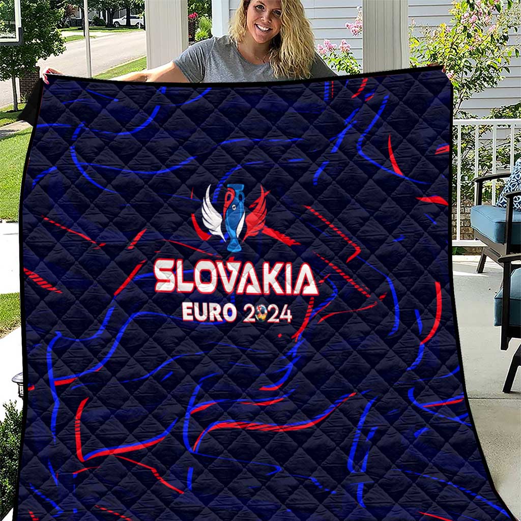 Slovakia Football 2024 Quilt Trophy Wing Style - Wonder Print Shop