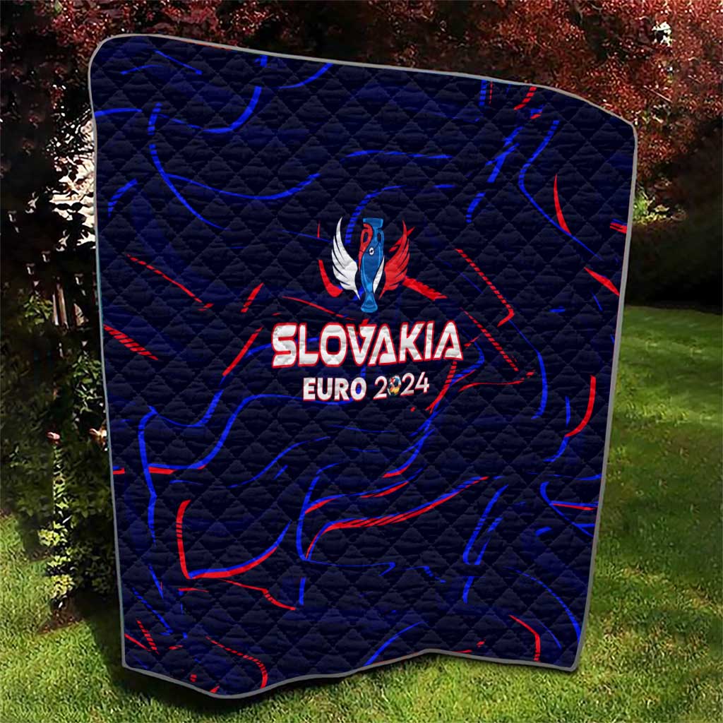 Slovakia Football 2024 Quilt Trophy Wing Style - Wonder Print Shop