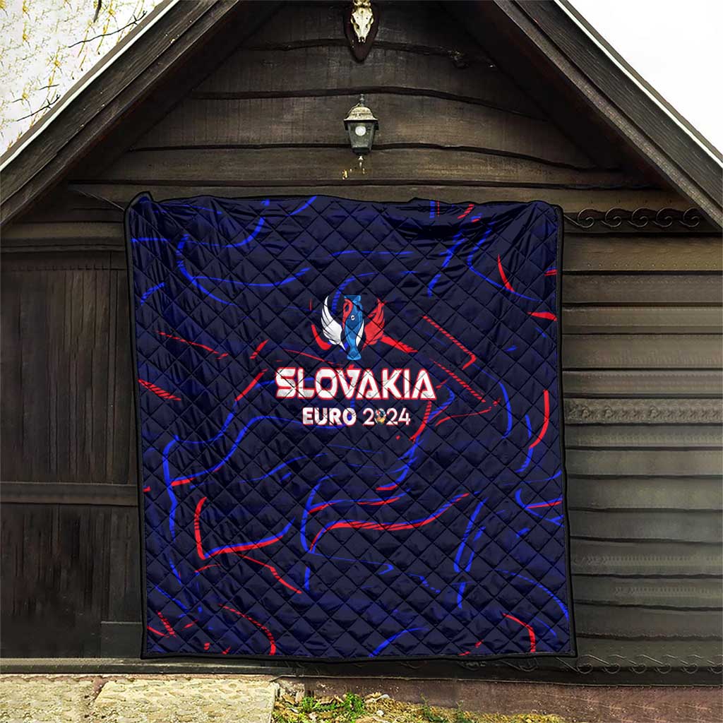 Slovakia Football 2024 Quilt Trophy Wing Style - Wonder Print Shop