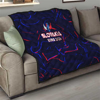 Slovakia Football 2024 Quilt Trophy Wing Style - Wonder Print Shop