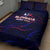 Slovakia Football 2024 Quilt Bed Set Trophy Wing Style - Wonder Print Shop