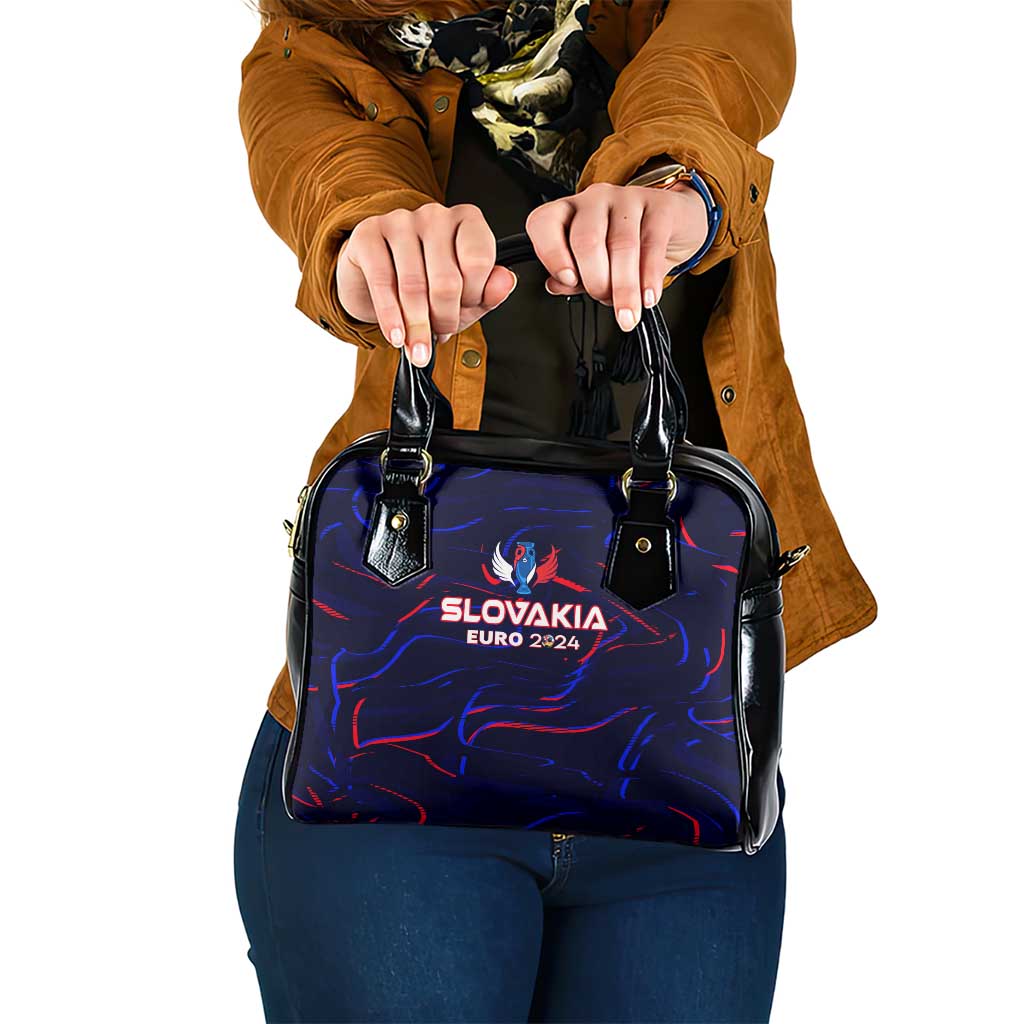 Slovakia Football 2024 Shoulder Handbag Trophy Wing Style