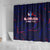 Slovakia Football 2024 Shower Curtain Trophy Wing Style