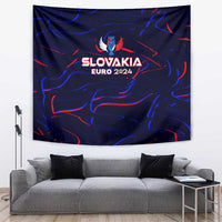 Slovakia Football 2024 Tapestry Trophy Wing Style - Wonder Print Shop