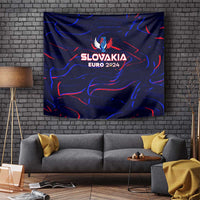 Slovakia Football 2024 Tapestry Trophy Wing Style - Wonder Print Shop