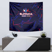 Slovakia Football 2024 Tapestry Trophy Wing Style - Wonder Print Shop