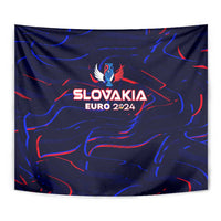 Slovakia Football 2024 Tapestry Trophy Wing Style - Wonder Print Shop