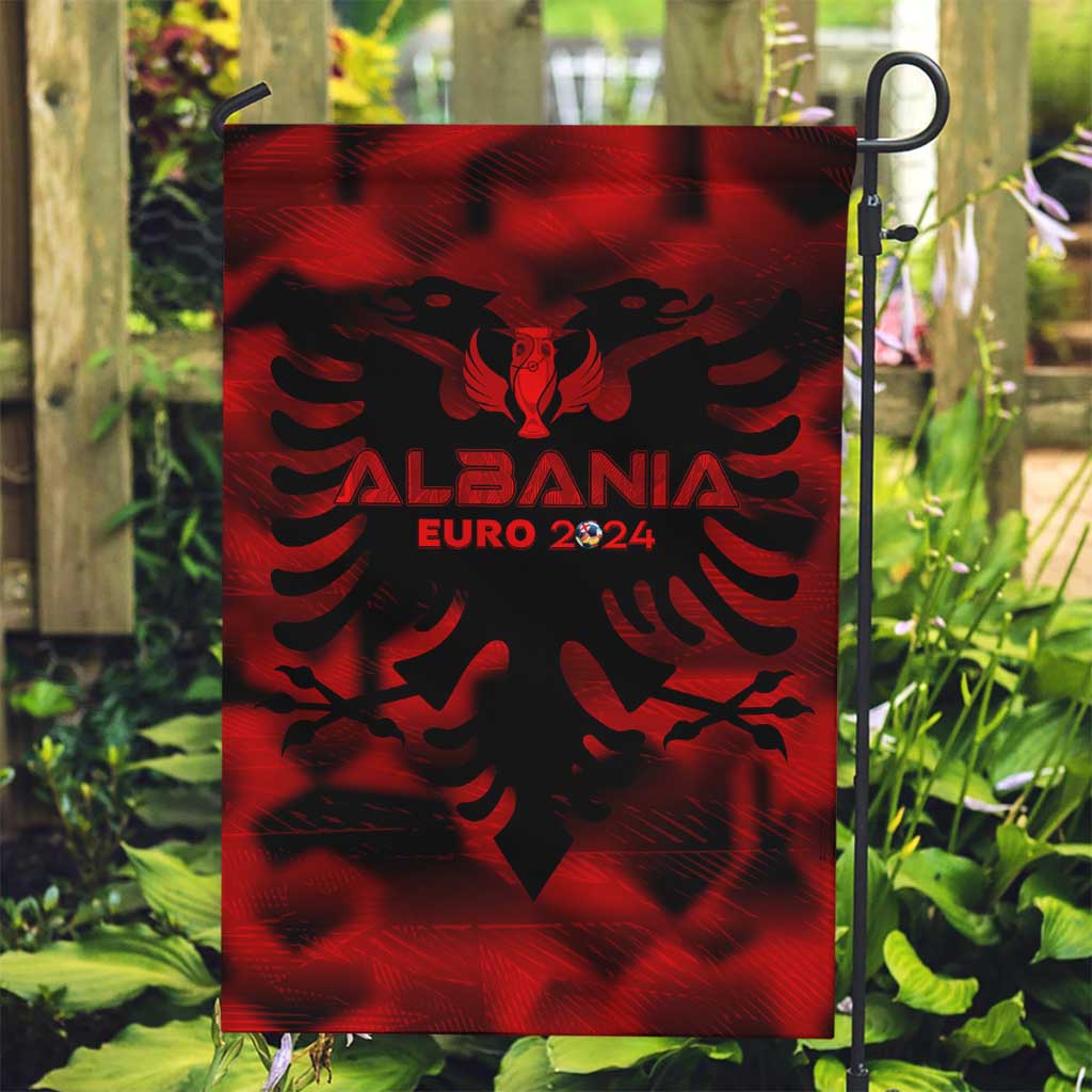 Albania Football 2024 Garden Flag Trophy Wing Style - Wonder Print Shop