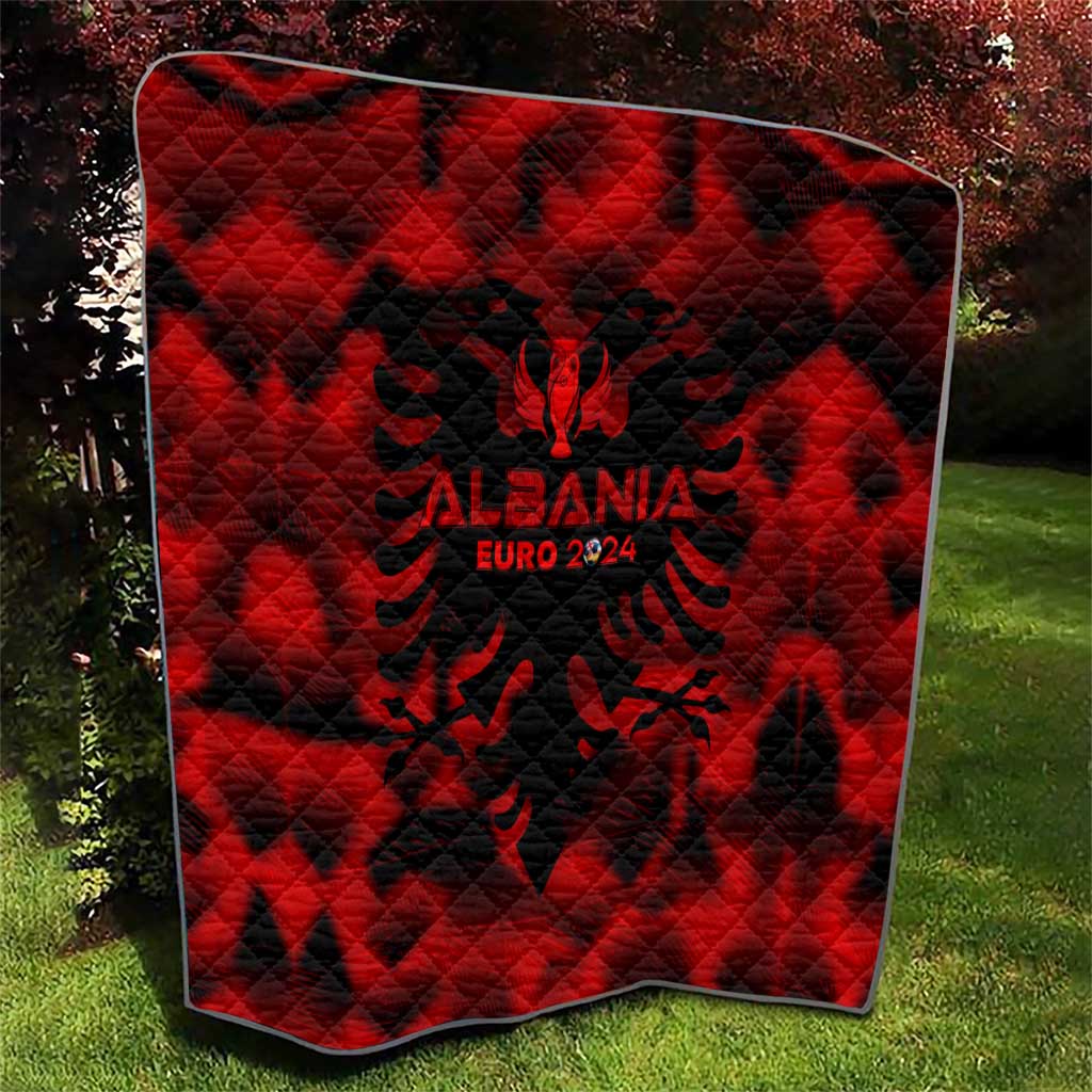 Albania Football 2024 Quilt Trophy Wing Style - Wonder Print Shop