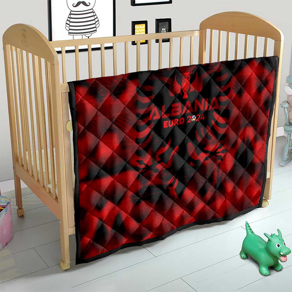 Albania Football 2024 Quilt Trophy Wing Style - Wonder Print Shop