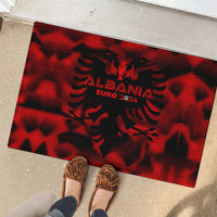 Albania Football 2024 Rubber Doormat Trophy Wing Style - Wonder Print Shop