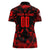 Personalized Albania Football 2024 Women Polo Shirt Trophy Wing Style - Wonder Print Shop