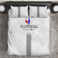 Slovenia Football 2024 Bedding Set Trophy Wing Style - Wonder Print Shop