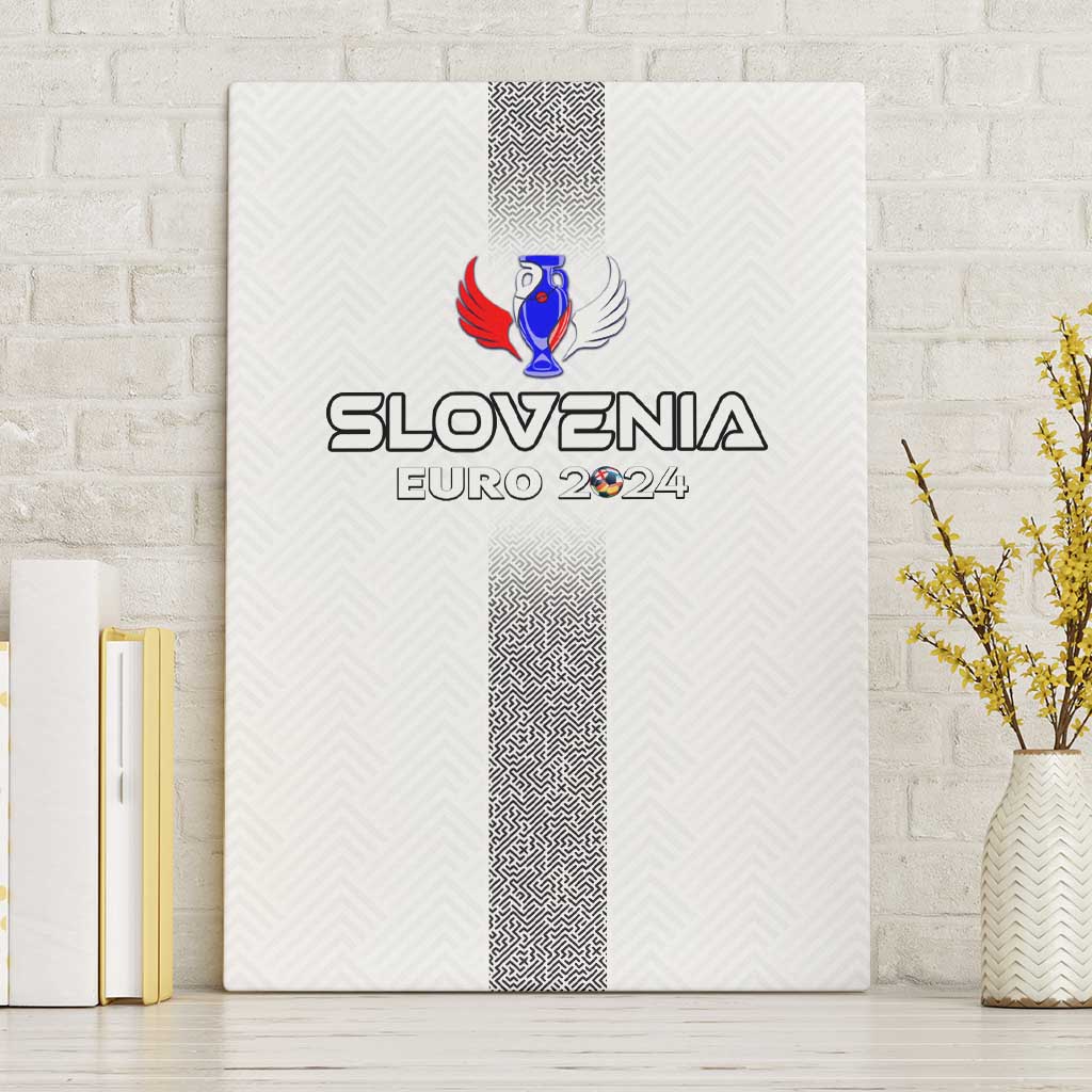 Slovenia Football 2024 Canvas Wall Art Trophy Wing Style - Wonder Print Shop