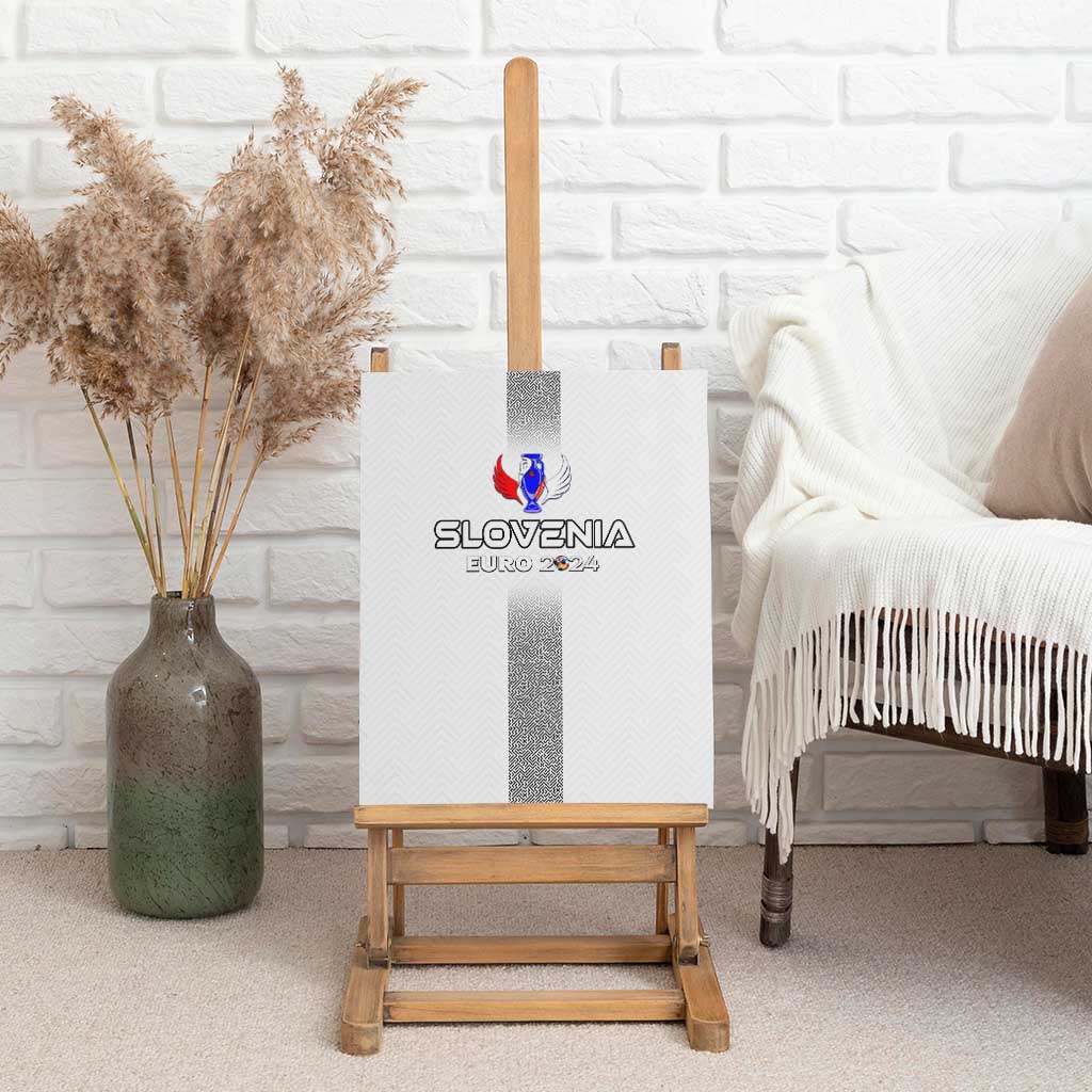 Slovenia Football 2024 Canvas Wall Art Trophy Wing Style - Wonder Print Shop