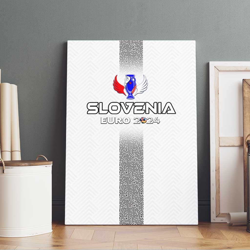 Slovenia Football 2024 Canvas Wall Art Trophy Wing Style - Wonder Print Shop