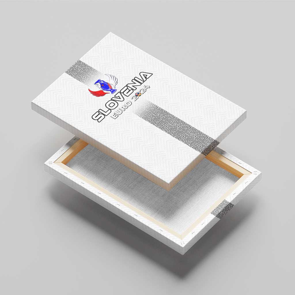 Slovenia Football 2024 Canvas Wall Art Trophy Wing Style - Wonder Print Shop