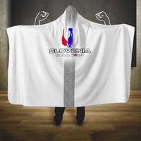 Slovenia Football 2024 Hooded Blanket Trophy Wing Style