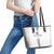 Slovenia Football 2024 Leather Tote Bag Trophy Wing Style - Wonder Print Shop
