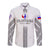 Personalized Slovenia Football 2024 Long Sleeve Button Shirt Trophy Wing Style - Wonder Print Shop