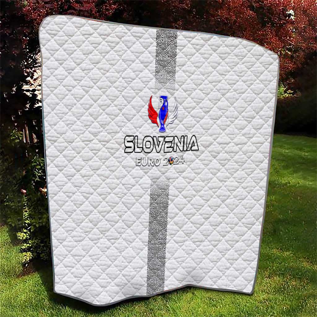 Slovenia Football 2024 Quilt Trophy Wing Style - Wonder Print Shop