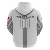 Personalized Slovenia Football 2024 Zip Hoodie Trophy Wing Style - Wonder Print Shop