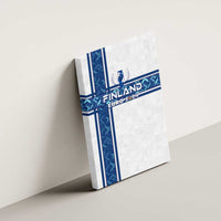 Finland Football 2024 Canvas Wall Art Trophy Wing Style - Wonder Print Shop