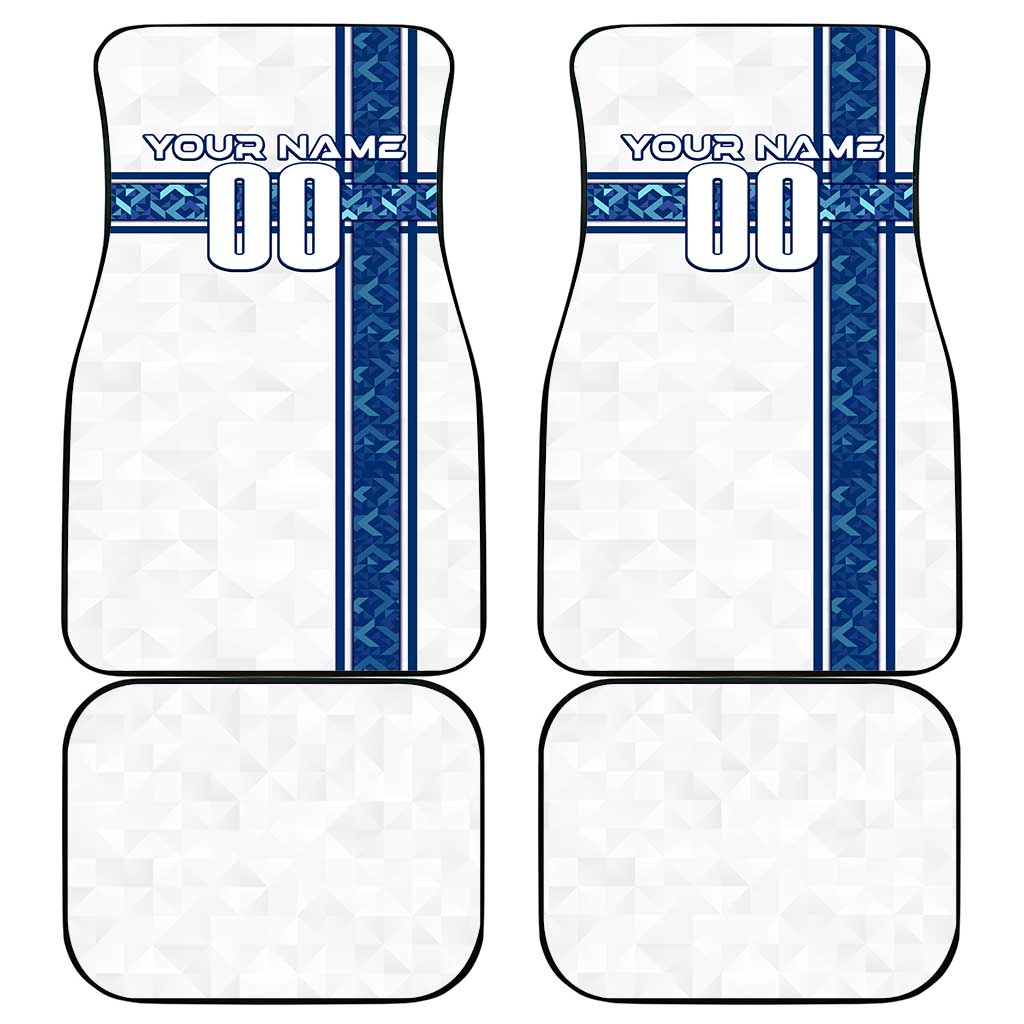 Finland Football 2024 Car Mats Trophy Wing Style - Wonder Print Shop
