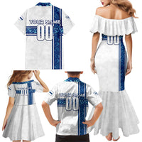 Personalized Finland Football 2024 Family Matching Mermaid Dress and Hawaiian Shirt Trophy Wing Style - Wonder Print Shop
