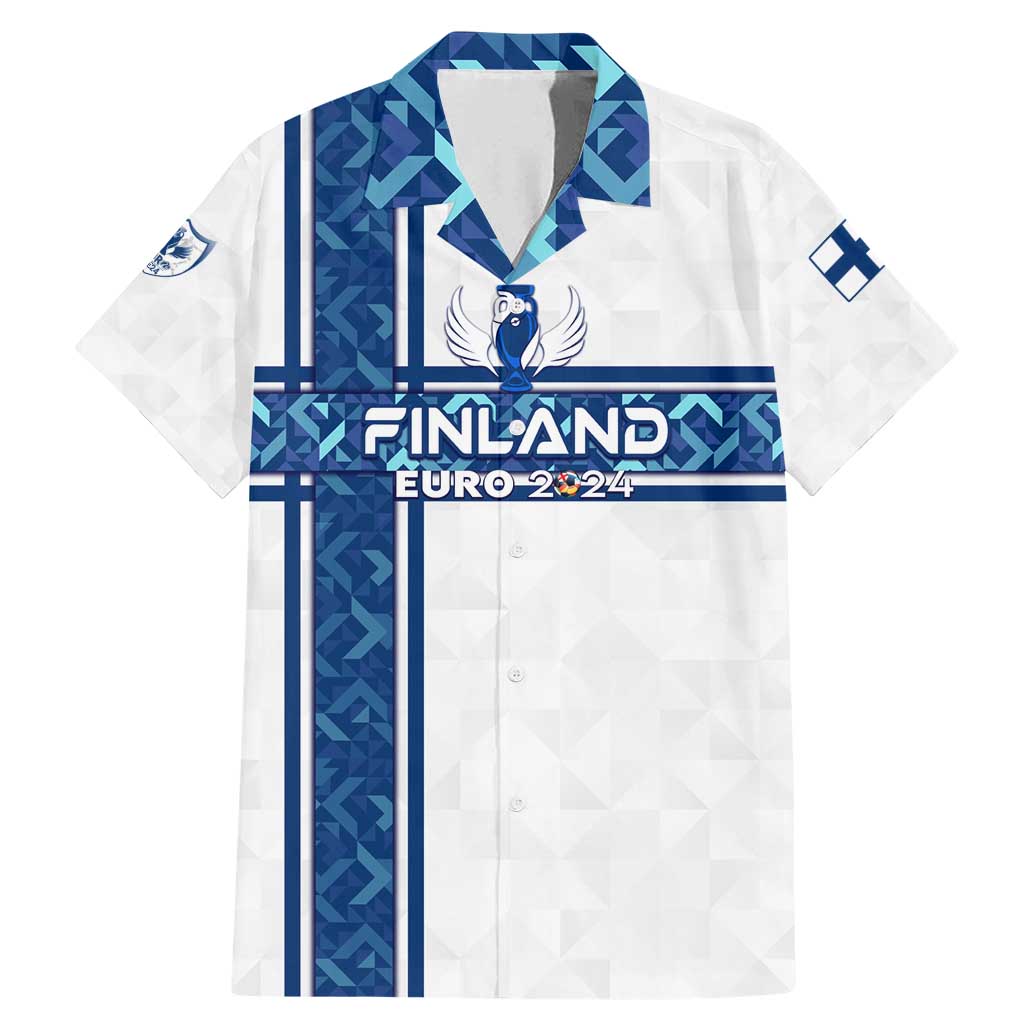 Personalized Finland Football 2024 Family Matching Mermaid Dress and Hawaiian Shirt Trophy Wing Style - Wonder Print Shop