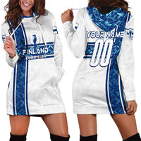 Personalized Finland Football 2024 Hoodie Dress Trophy Wing Style - Wonder Print Shop