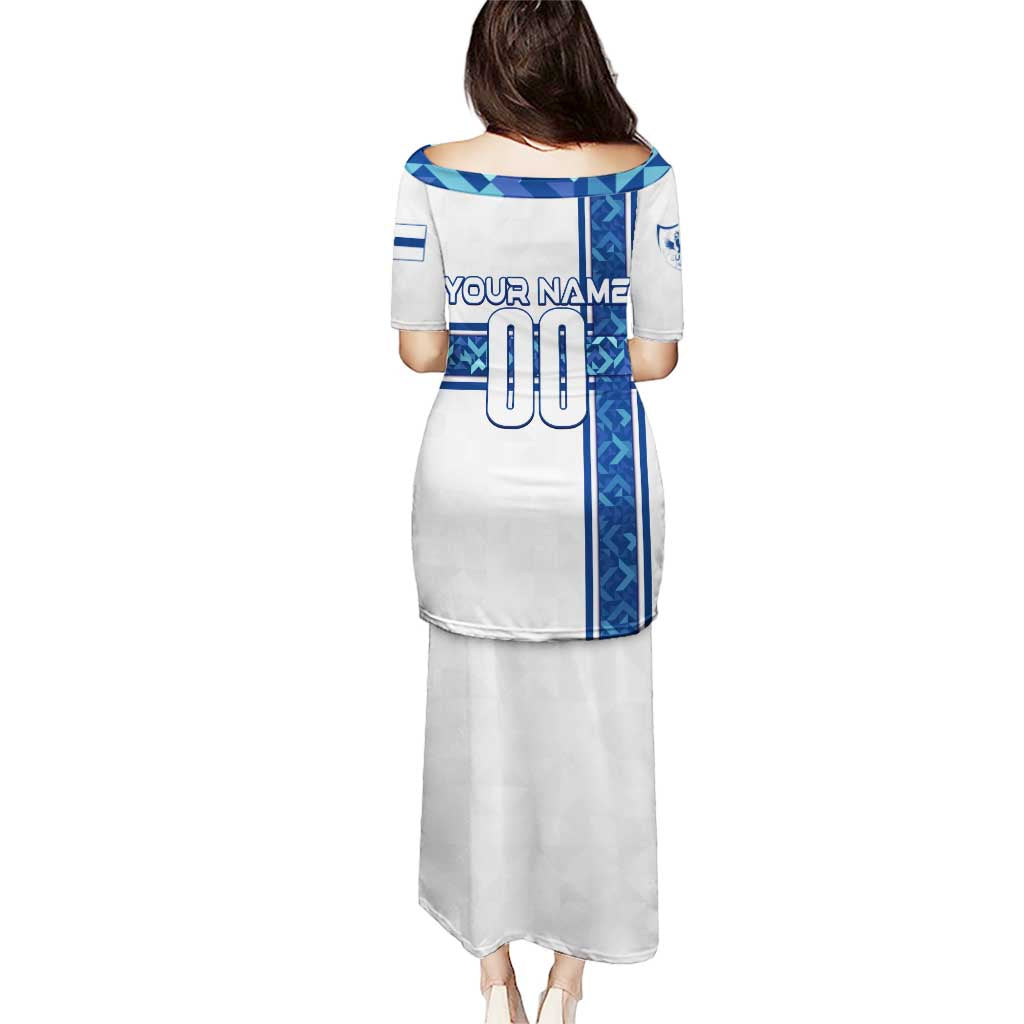 Personalized Finland Football 2024 Puletasi Trophy Wing Style - Wonder Print Shop