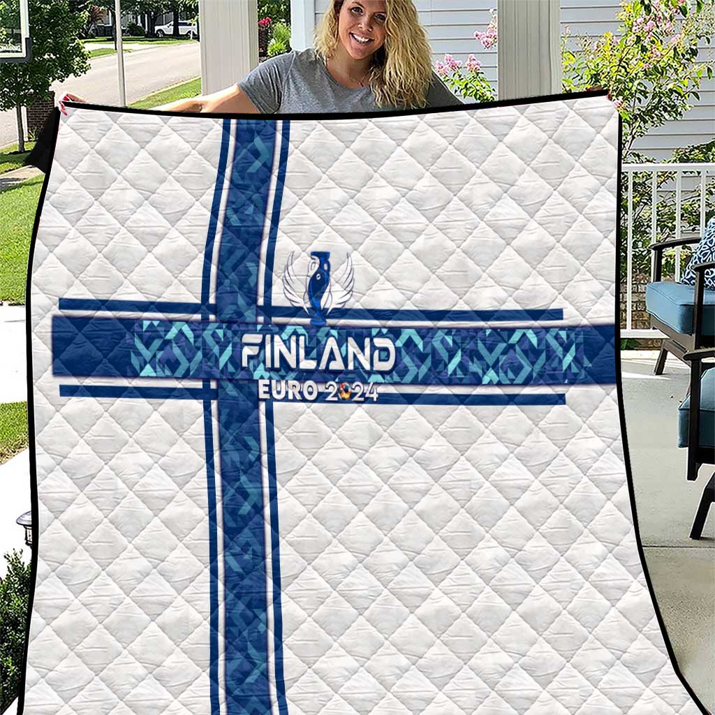 Finland Football 2024 Quilt Trophy Wing Style - Wonder Print Shop