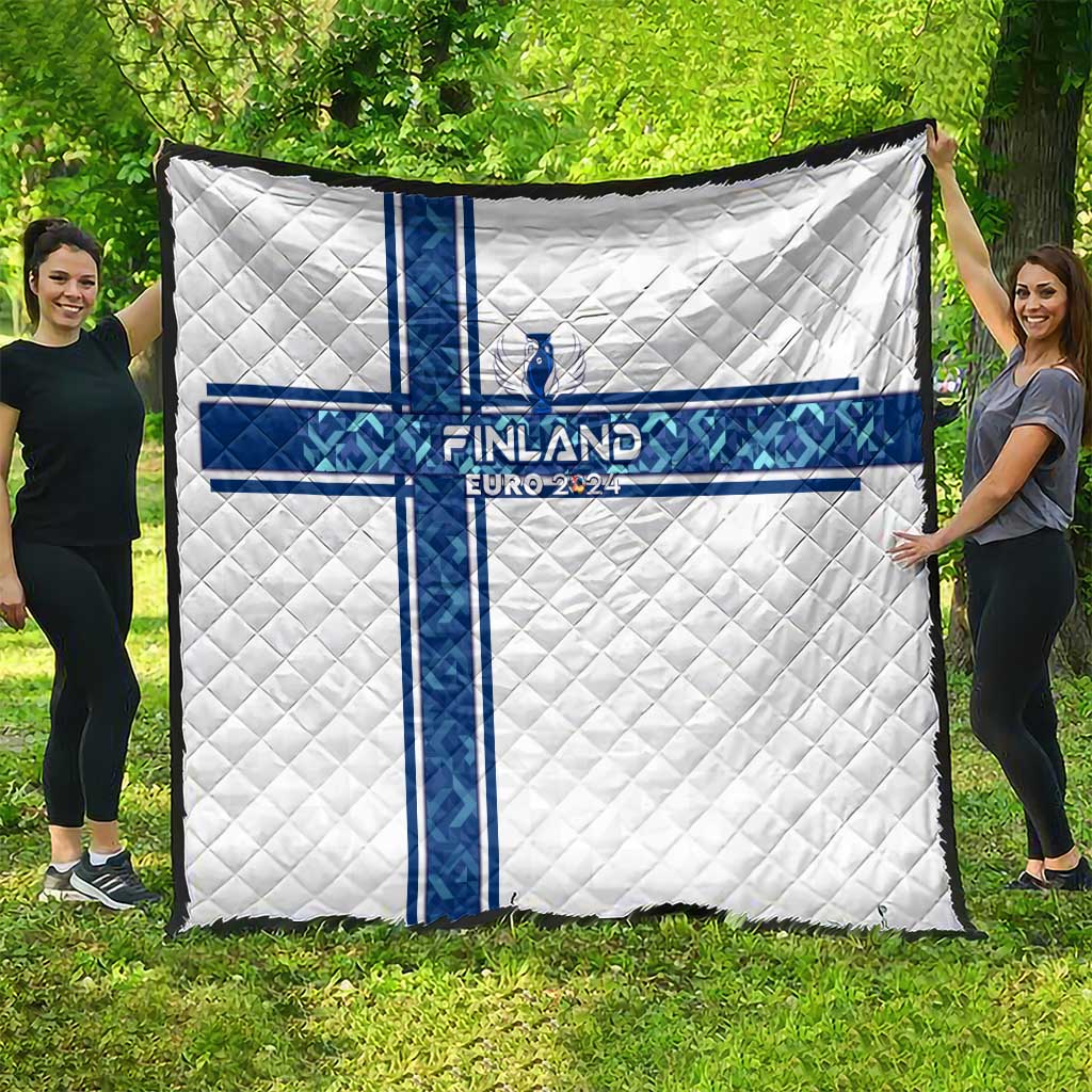 Finland Football 2024 Quilt Trophy Wing Style - Wonder Print Shop