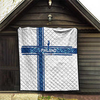 Finland Football 2024 Quilt Trophy Wing Style - Wonder Print Shop