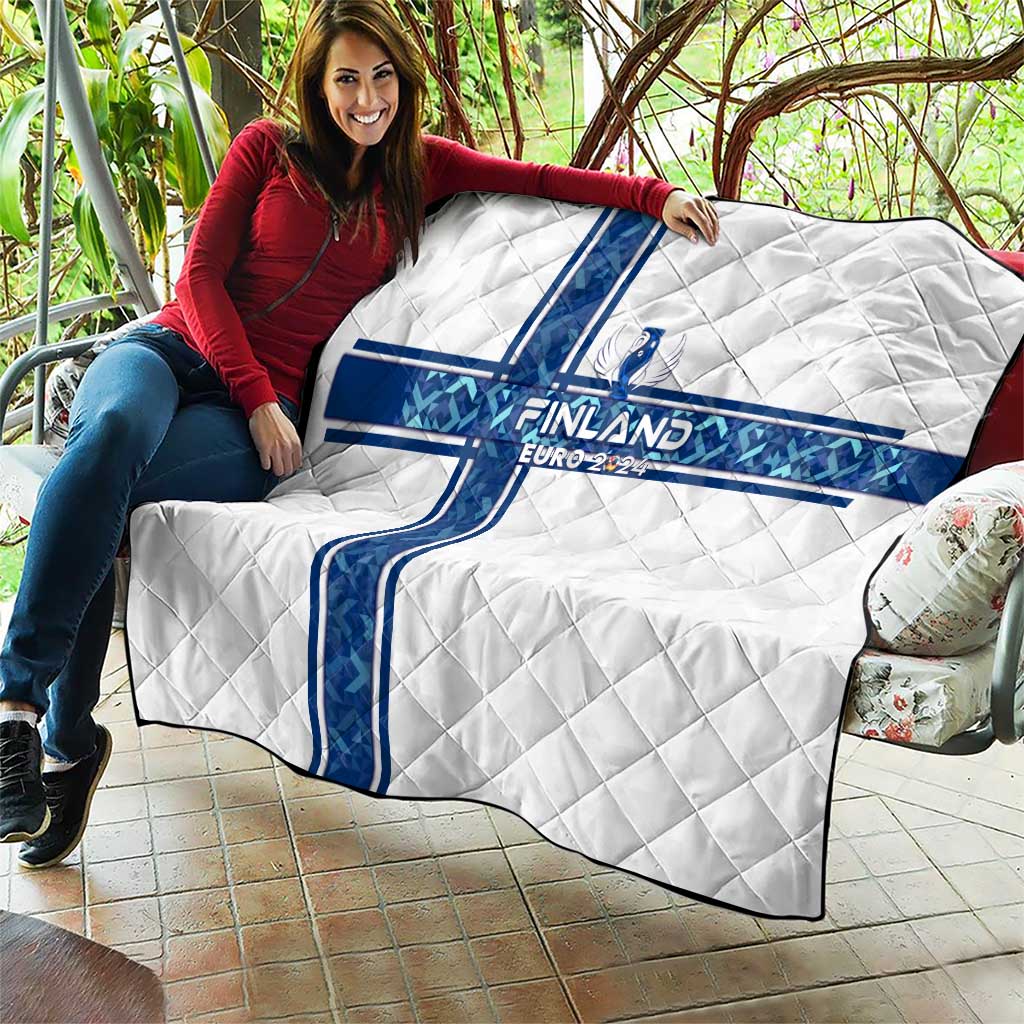 Finland Football 2024 Quilt Trophy Wing Style - Wonder Print Shop