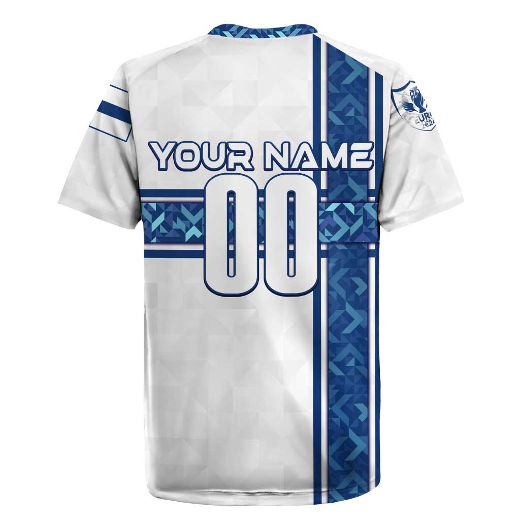 Personalized Finland Football 2024 Rugby Jersey Trophy Wing Style - Wonder Print Shop