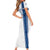 Personalized Finland Football 2024 Short Sleeve Bodycon Dress Trophy Wing Style - Wonder Print Shop