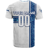 Personalized Finland Football 2024 T Shirt Trophy Wing Style - Wonder Print Shop
