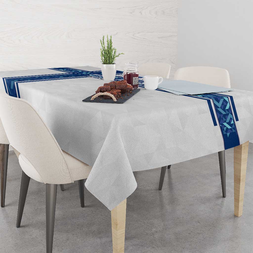 Finland Football 2024 Tablecloth Trophy Wing Style - Wonder Print Shop