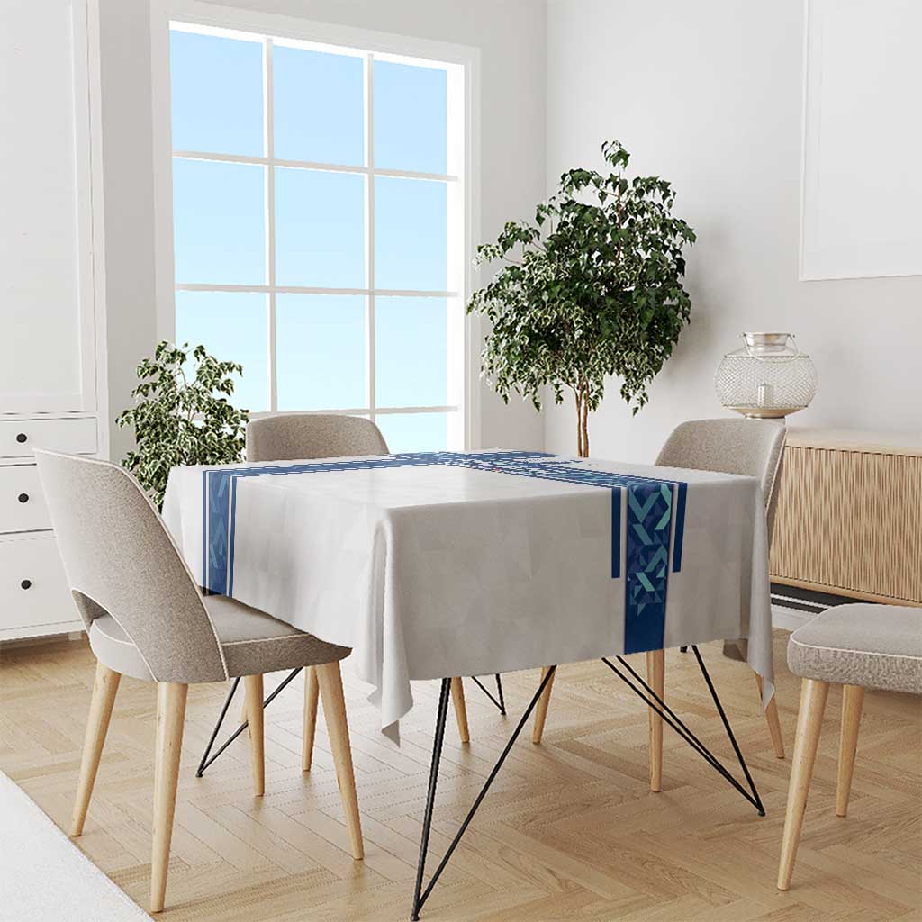 Finland Football 2024 Tablecloth Trophy Wing Style - Wonder Print Shop