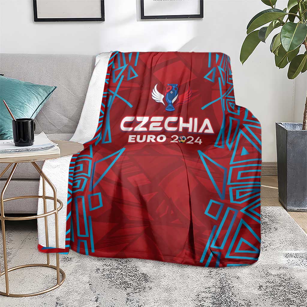 Czech Republic Football 2024 Blanket Trophy Wing Style
