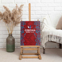 Czech Republic Football 2024 Canvas Wall Art Trophy Wing Style - Wonder Print Shop