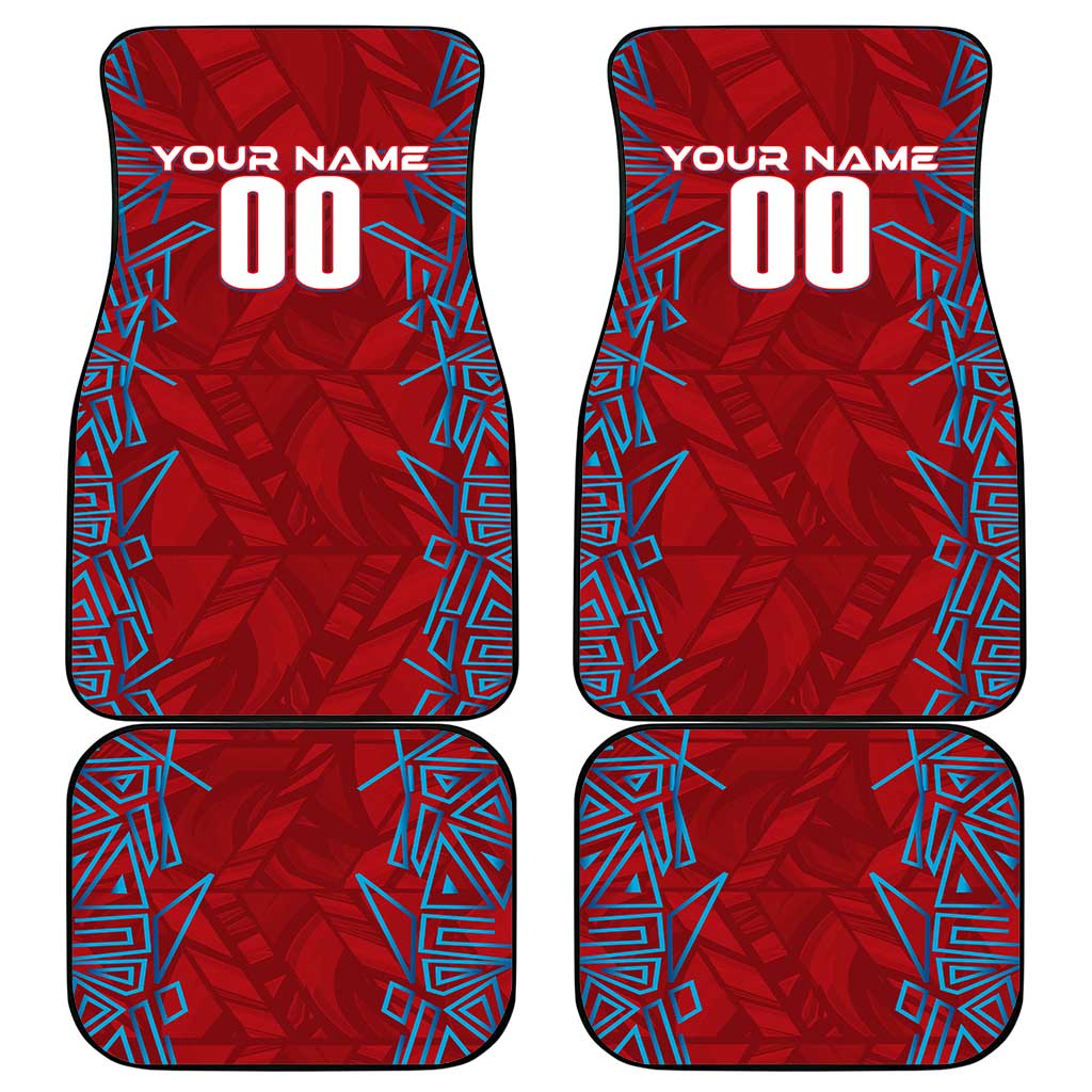 Czech Republic Football 2024 Car Mats Trophy Wing Style - Wonder Print Shop