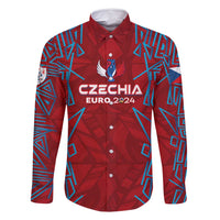 Personalized Czech Republic Football 2024 Family Matching Mermaid Dress and Hawaiian Shirt Trophy Wing Style - Wonder Print Shop