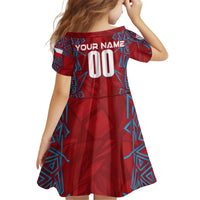 Personalized Czech Republic Football 2024 Family Matching Off Shoulder Short Dress and Hawaiian Shirt Trophy Wing Style - Wonder Print Shop