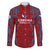 Personalized Czech Republic Football 2024 Family Matching Puletasi and Hawaiian Shirt Trophy Wing Style - Wonder Print Shop