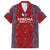 Personalized Czech Republic Football 2024 Family Matching Summer Maxi Dress and Hawaiian Shirt Trophy Wing Style - Wonder Print Shop