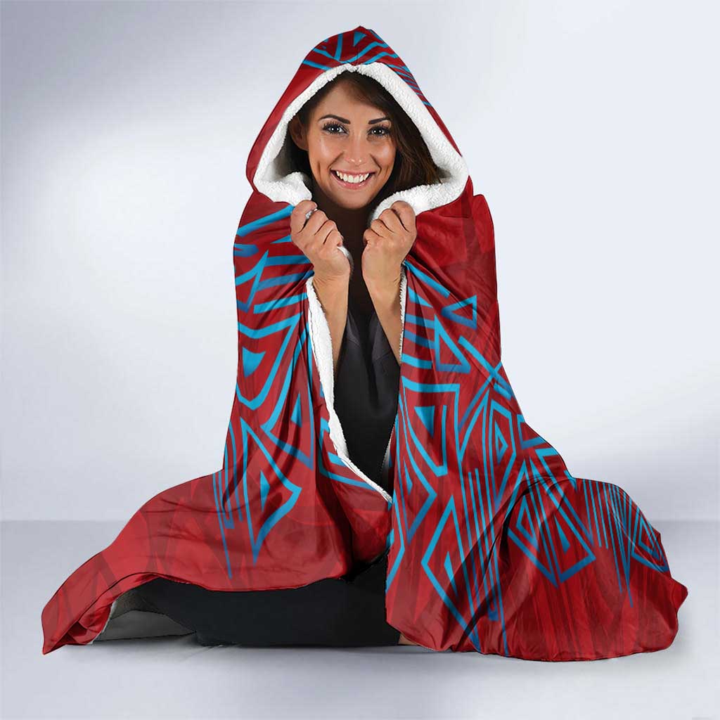 Czech Republic Football 2024 Hooded Blanket Trophy Wing Style