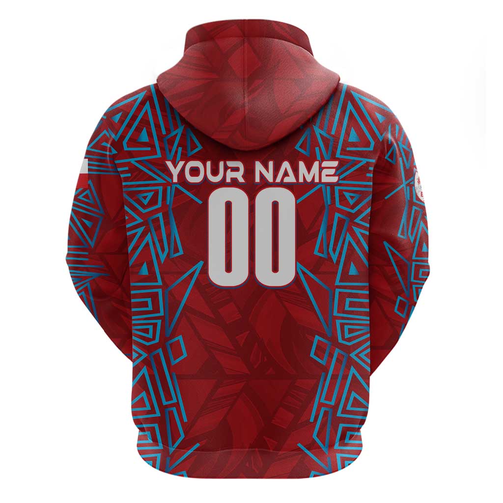 Personalized Czech Republic Football 2024 Hoodie Trophy Wing Style - Wonder Print Shop